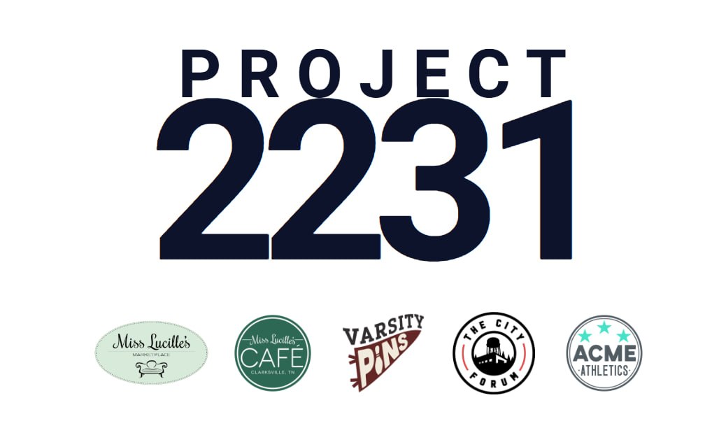 Project 2231 with Miss Lucille's Marketplace, Miss Lucille's Cafe, Varsity Pins, The City Forum, and ACME Athletics